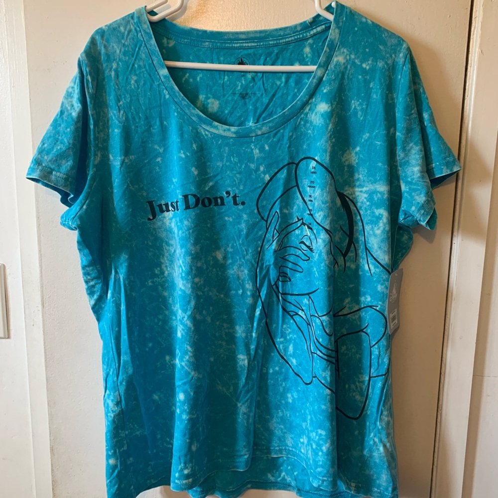 Disney Alice in Wonderland tie dye t-shirt for women